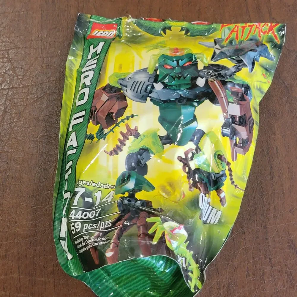Lego 44007 Hero Factory Brain Attack OGRUM New in factory sealed polybag